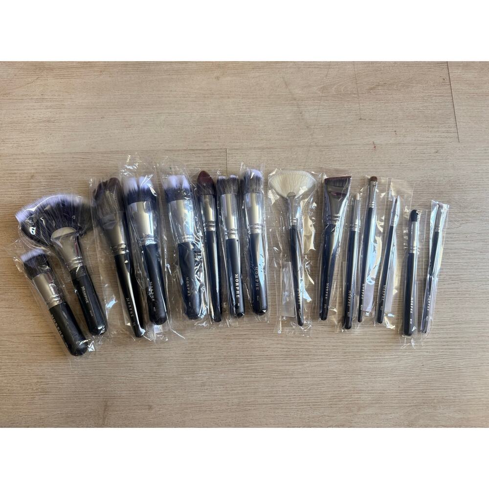 Morphe Cosmetics Makeup Brush Set of 15 NEW